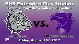 Navigate to Football - Aug. 18, 2017 Varsity vs Bloomington South