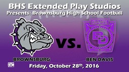 Navigate to Football - Oct. 28, 2016 Sectionals vs Ben Davis